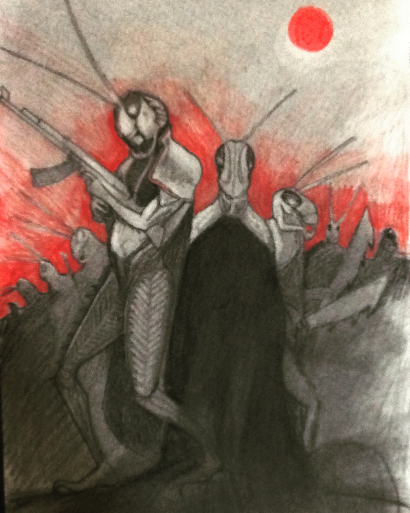 "Chapulines alterados" Obra de Jesús Manuel Osuna González @jesusmanuelosuna en...