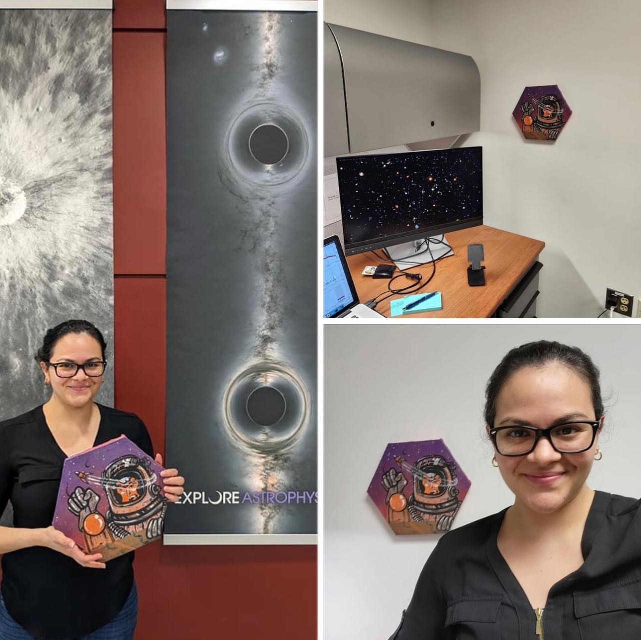 Obra de Melisa Barajas en NASA Goddard